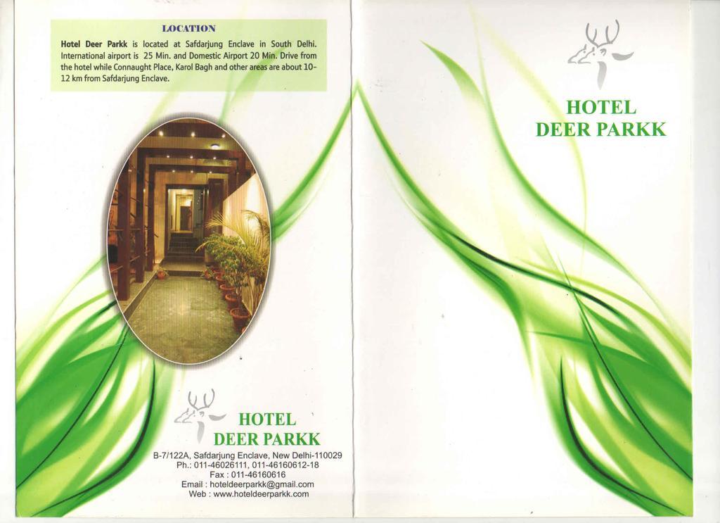 Hotel Deer Parkk New Delhi Luaran gambar